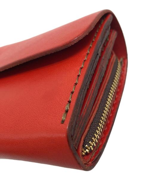 Herz（ヘルツ）Herz (ヘルツ) アコーディオンウォレット レッドの古着・服飾アイテム