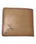 KC's LEATHER CRAFT (ケーシーズ) 2つ折り財布 ベージュ：5000円