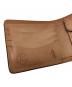 中古・古着 KC's LEATHER CRAFT (ケーシーズ) 2つ折り財布 ベージュ：5000円