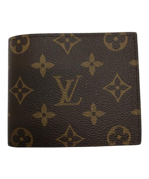 LOUIS VUITTON（ルイ ヴィトン）LOUIS VUITTON (ルイ ヴィトン) モノグラム　ポルトフォイユ・マルコNM ブラウンの古着・服飾アイテム