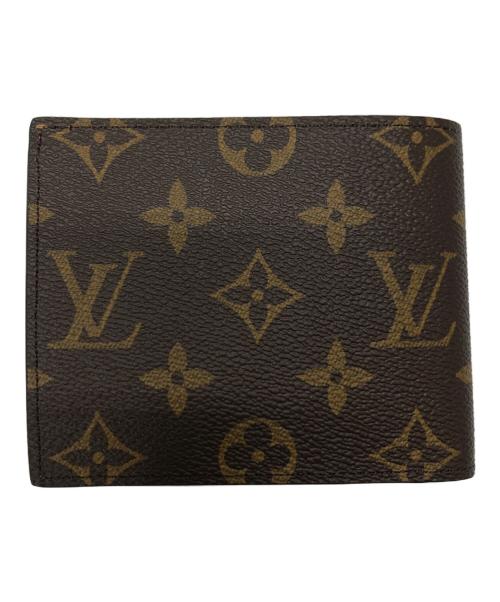 LOUIS VUITTON（ルイ ヴィトン）LOUIS VUITTON (ルイ ヴィトン) モノグラム　ポルトフォイユ・マルコNM ブラウンの古着・服飾アイテム