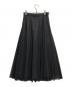 CELFORD（セルフォード）の古着「シアーチュールスカート」｜ブラック