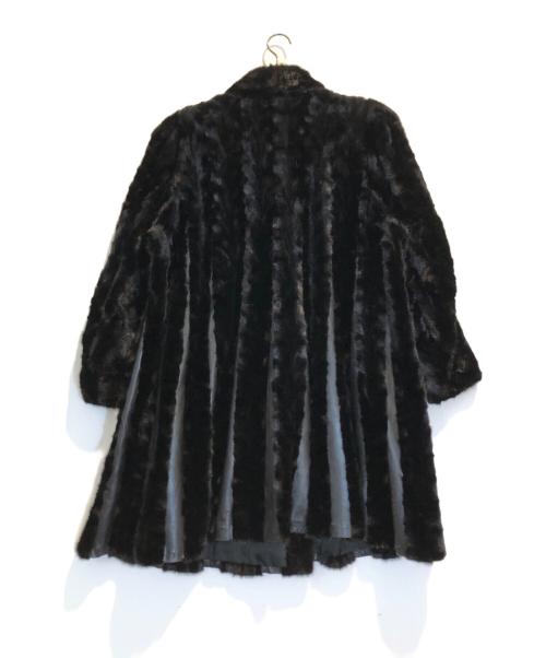 JINDO（ジンドウー）JINDO (ジンドウー) ミンクファーコート ブラック サイズ:表記なしの古着・服飾アイテム