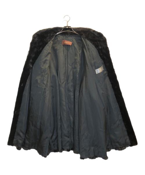 JINDO（ジンドウー）JINDO (ジンドウー) ミンクファーコート ブラック サイズ:表記なしの古着・服飾アイテム