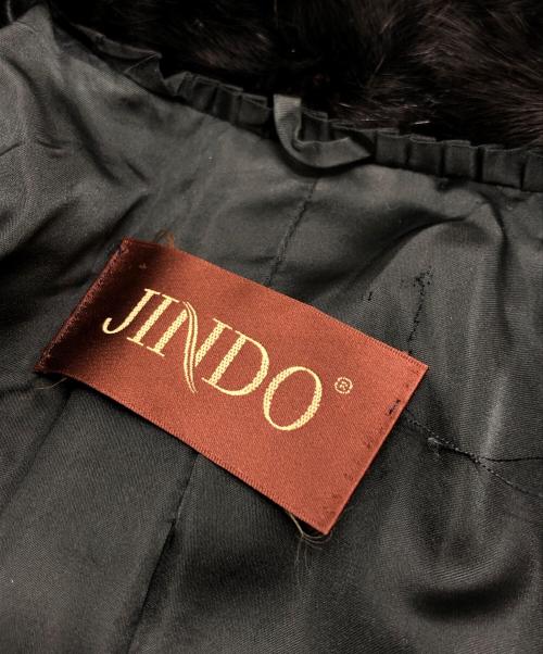 JINDO（ジンドウー）JINDO (ジンドウー) ミンクファーコート ブラック サイズ:表記なしの古着・服飾アイテム