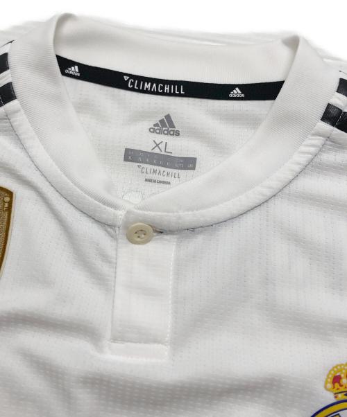 adidas（アディダス）adidas (アディダス) Tシャツ ホワイト サイズ:XLの古着・服飾アイテム