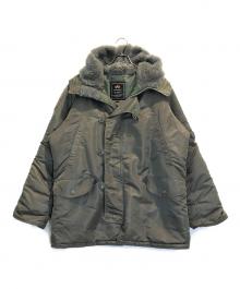 ALPHA（アルファ）の古着「N-3Bタイプコート」｜グリーン