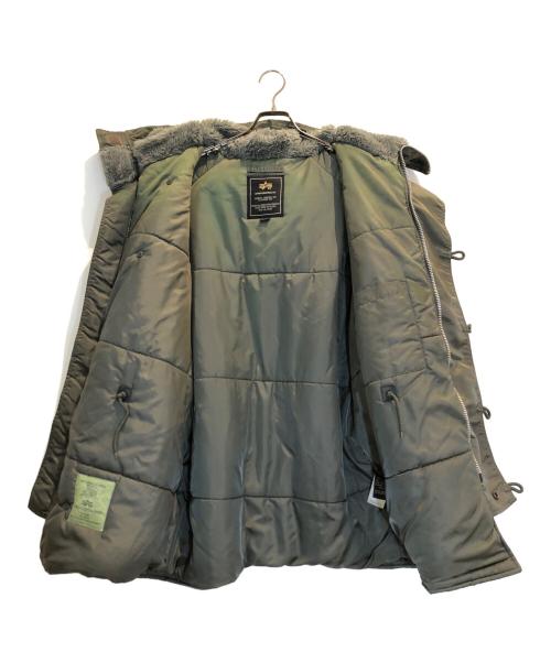 ALPHA（アルファ）ALPHA (アルファ) N-3Bタイプコート グリーン サイズ:XLの古着・服飾アイテム