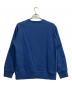 MAISON KITSUNE (メゾンキツネ) ロゴプリントスウェット ブルー サイズ:M：5000円