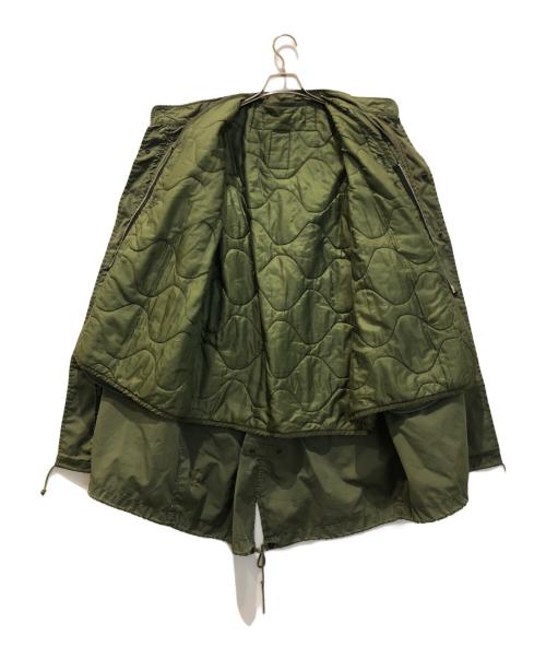 US ARMY（ユーエスアーミー）US ARMY (ユーエスアーミー) M65 フィッシュテールコート グリーン サイズ:シェル:S/R　ライナー:Mの古着・服飾アイテム