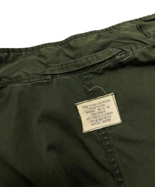 US ARMY（ユーエスアーミー）US ARMY (ユーエスアーミー) M65 フィッシュテールコート グリーン サイズ:シェル:S/R　ライナー:Mの古着・服飾アイテム