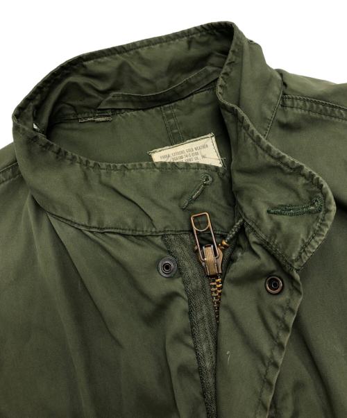 US ARMY（ユーエスアーミー）US ARMY (ユーエスアーミー) M65 フィッシュテールコート グリーン サイズ:シェル:S/R　ライナー:Mの古着・服飾アイテム