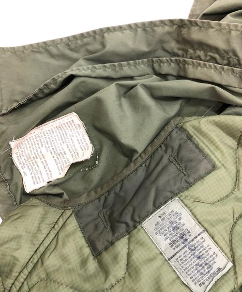 US ARMY（ユーエスアーミー）US ARMY (ユーエスアーミー) M65 フィッシュテールコート グリーン サイズ:シェル:S/R　ライナー:Mの古着・服飾アイテム