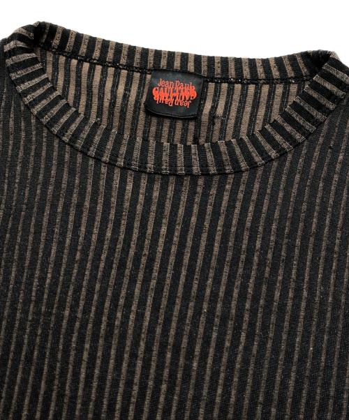 Jean Paul GAULTIER（ジャンポールゴルチェ）Jean Paul GAULTIER (ジャンポールゴルチェ) カットソー ブラウン サイズ:46の古着・服飾アイテム