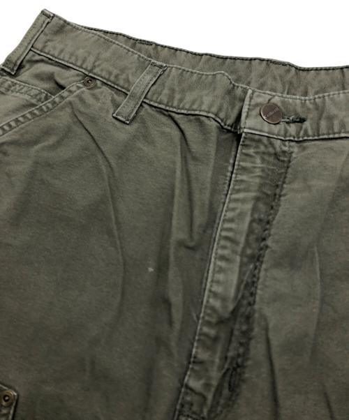 CarHartt（カーハート）CarHartt (カーハート) ダブルニーパンツ グリーン サイズ:36の古着・服飾アイテム