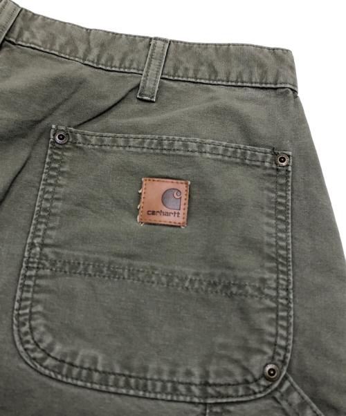 CarHartt（カーハート）CarHartt (カーハート) ダブルニーパンツ グリーン サイズ:36の古着・服飾アイテム