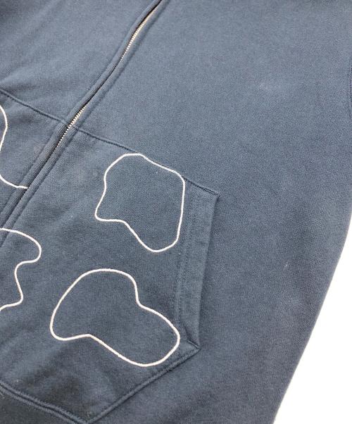 A BATHING APE（ア ベイシング エイプ）A BATHING APE (ア ベイシング エイプ) ホルスタインパーカー ネイビー サイズ:Sの古着・服飾アイテム