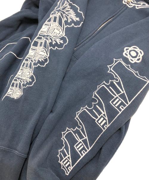 A BATHING APE（ア ベイシング エイプ）A BATHING APE (ア ベイシング エイプ) ホルスタインパーカー ネイビー サイズ:Sの古着・服飾アイテム