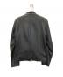 HARE (ハレ) ラムレザーシングルライダースジャケット ブラック サイズ:L：7000円