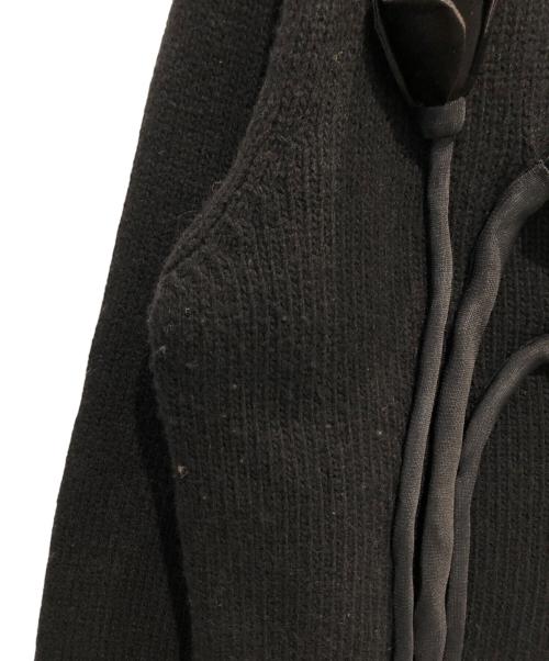 PRADA（プラダ）PRADA (プラダ) フラワーアップリケニット ブラック サイズ:40の古着・服飾アイテム