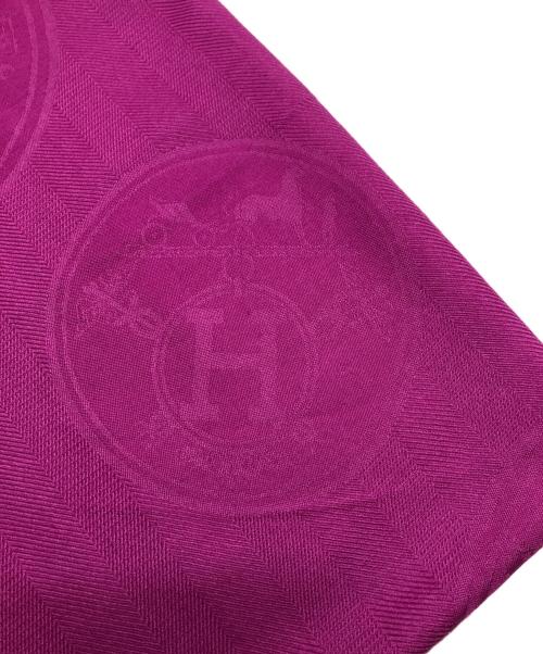 HERMES（エルメス）HERMES (エルメス) カシミヤシルクストール ピンクの古着・服飾アイテム