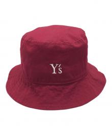 Y's×New Era（ワイズ×ニューエラ）の古着「刺繍バケットハット」｜レッド