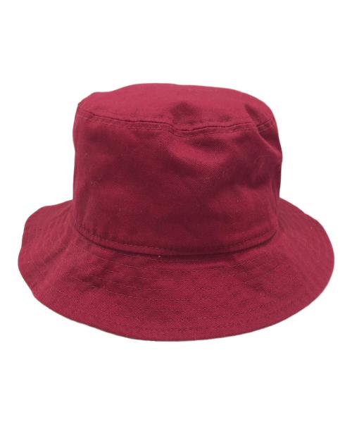 Y's（ワイズ）Y's (ワイズ) New Era (ニューエラ) 刺繍バケットハット レッド サイズ:表記なしの古着・服飾アイテム