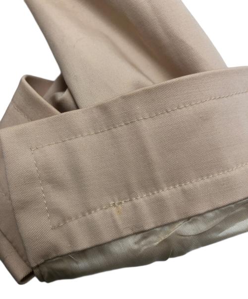 MOSCHINO（モスキーノ）MOSCHINO (モスキーノ) 金ボタンギャザージャケット ベージュ サイズ:表記なしの古着・服飾アイテム