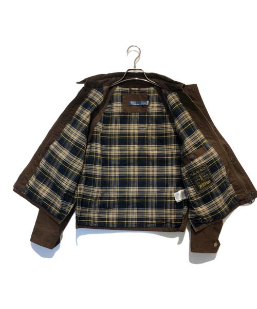 POLO RALPH LAUREN（ポロ・ラルフローレン）POLO RALPH LAUREN (ポロ・ラルフローレン) ユーティリティクロップドジャケット ブラウン サイズ:XSの古着・服飾アイテム