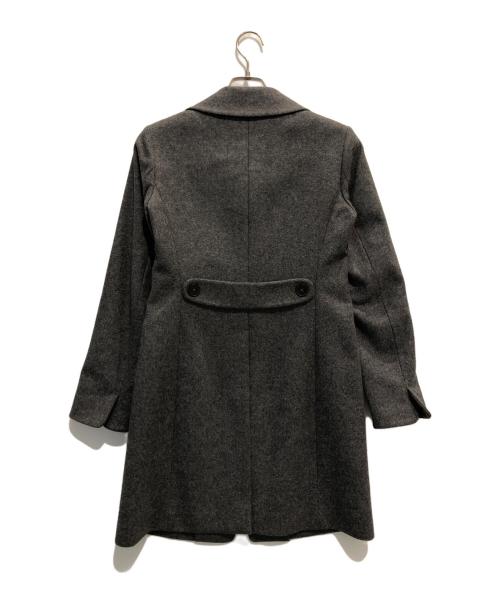 JIL SANDER（ジルサンダー）JIL SANDER (ジルサンダー) アンゴラ混コート グレー サイズ:34の古着・服飾アイテム