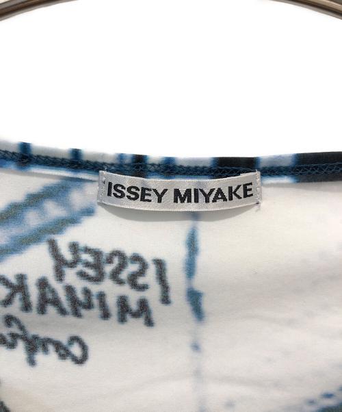 ISSEY MIYAKE（イッセイミヤケ）ISSEY MIYAKE (イッセイミヤケ) 転写セカンドスキン ネイビー サイズ:2の古着・服飾アイテム