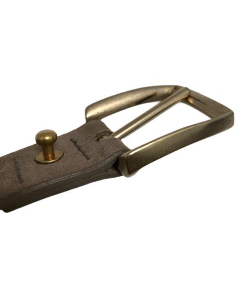 BRUNELLO CUCINELLI（ブルネロクチネリ）BRUNELLO CUCINELLI (ブルネロクチネリ) スウェードレザーベルト ベージュの古着・服飾アイテム