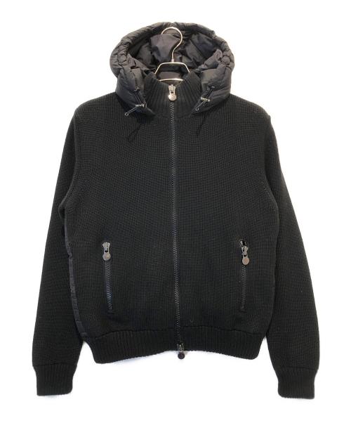 MONCLER（モンクレール）MONCLER (モンクレール) MAGLIONE TRICOT CARDIGAN ブラック サイズ:Mの古着・服飾アイテム
