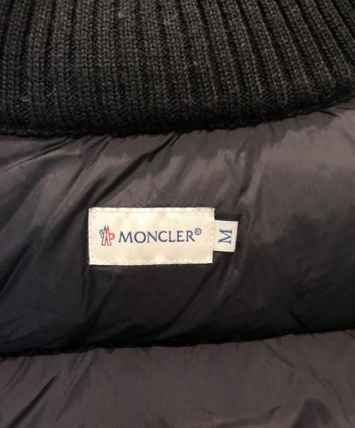 MONCLER（モンクレール）MONCLER (モンクレール) MAGLIONE TRICOT CARDIGAN ブラック サイズ:Mの古着・服飾アイテム