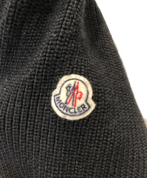 MONCLER（モンクレール）MONCLER (モンクレール) MAGLIONE TRICOT CARDIGAN ブラック サイズ:Mの古着・服飾アイテム