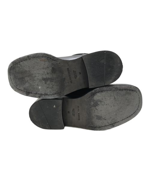 ANN DEMEULEMEESTER（アンドゥムルメステール）ANN DEMEULEMEESTER (アンドゥムルメステール) バイカーブーツ ブラック サイズ:サイズ37(23.5~24.0CM)の古着・服飾アイテム