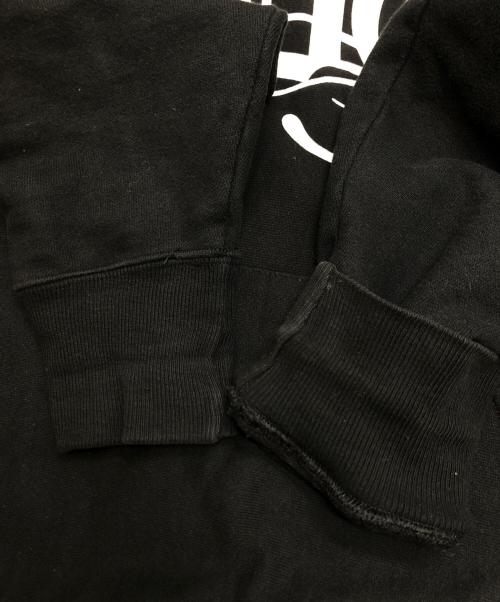 Champion REVERSE WEAVE（チャンピオン リバース ウィーブ）Champion REVERSE WEAVE (チャンピオン リバース ウィーブ) プルオーバーパーカー ブラック サイズ:Lの古着・服飾アイテム