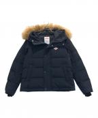 DANTONダントン）の古着「FUR HOODED DOWN JACKET」｜ネイビー