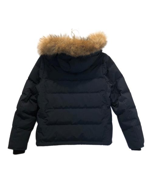 DANTON（ダントン）DANTON (ダントン) FUR HOODED DOWN JACKET ネイビー サイズ:38の古着・服飾アイテム