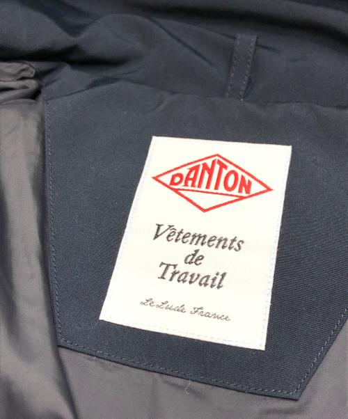 DANTON（ダントン）DANTON (ダントン) FUR HOODED DOWN JACKET ネイビー サイズ:38の古着・服飾アイテム
