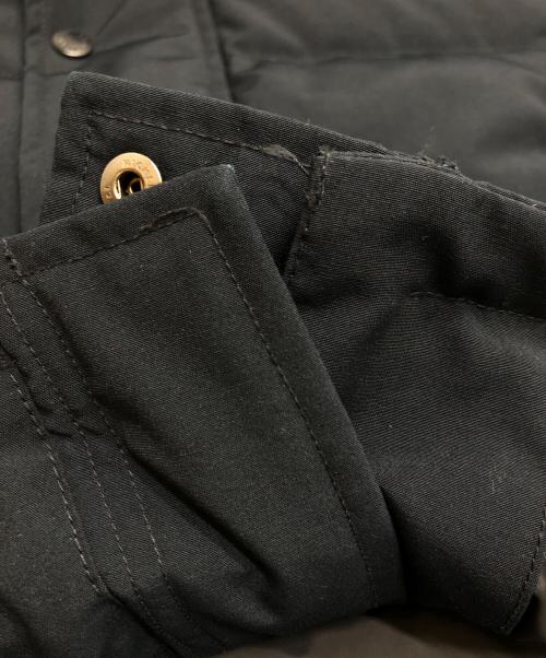 DANTON（ダントン）DANTON (ダントン) FUR HOODED DOWN JACKET ネイビー サイズ:38の古着・服飾アイテム