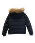DANTON (ダントン) FUR HOODED DOWN JACKET ネイビー サイズ:38：10000円