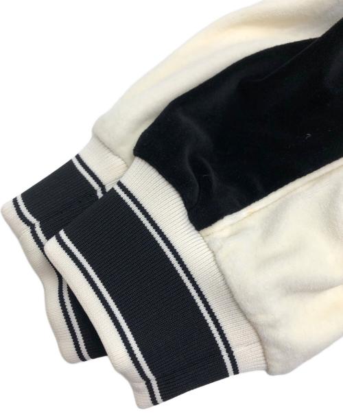 SAINT MICHAEL（セントマイケル）SAINT MICHAEL (セントマイケル) LASTMAN (ラストマン) TRACK JACKET VELOUR ブラック サイズ:XLの古着・服飾アイテム