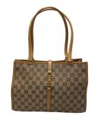 GUCCIグッチ）の古着「GGキャンバストートバッグ」｜ベージュ
