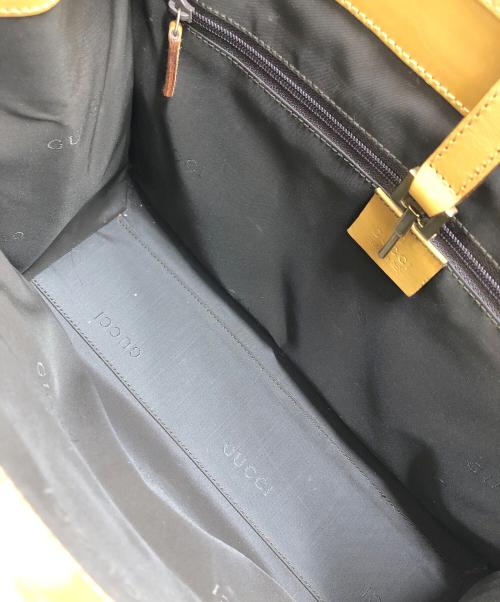 GUCCI（グッチ）GUCCI (グッチ) GGキャンバストートバッグ ベージュの古着・服飾アイテム