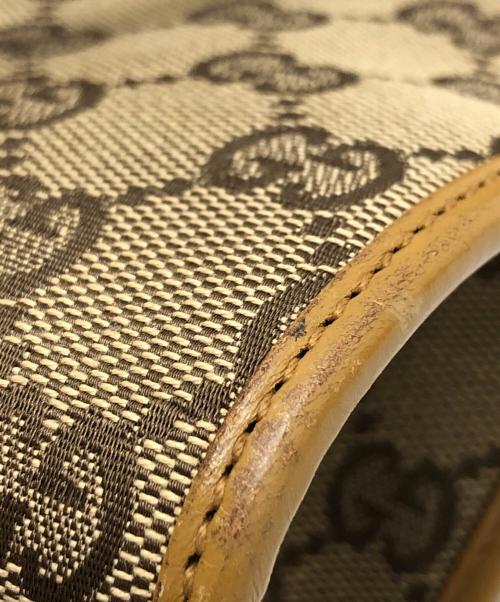 GUCCI（グッチ）GUCCI (グッチ) GGキャンバストートバッグ ベージュの古着・服飾アイテム