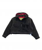 DIESELディーゼル）の古着「2WAYジャケット」｜ブラック