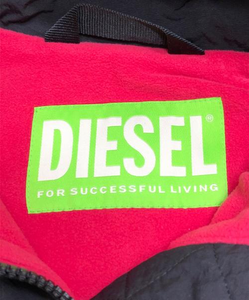 DIESEL（ディーゼル）DIESEL (ディーゼル) 2WAYジャケット ブラック サイズ:XSの古着・服飾アイテム