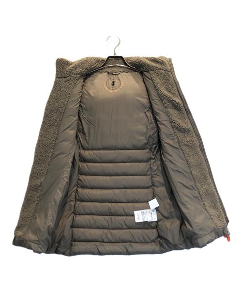 save the duck（セイブ ザ ダック）save the duck (セイブ ザ ダック) 中綿ロングベスト ベージュ サイズ:1/Sの古着・服飾アイテム