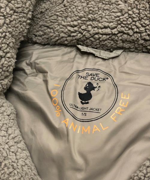 save the duck（セイブ ザ ダック）save the duck (セイブ ザ ダック) 中綿ロングベスト ベージュ サイズ:1/Sの古着・服飾アイテム